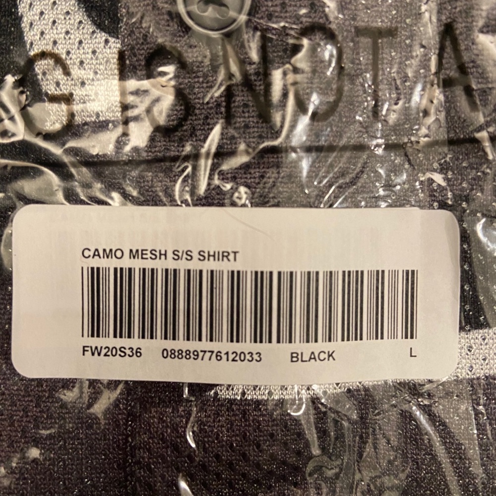 Supreme brand Camo Mesh button down shirt - Picture 6 of 6